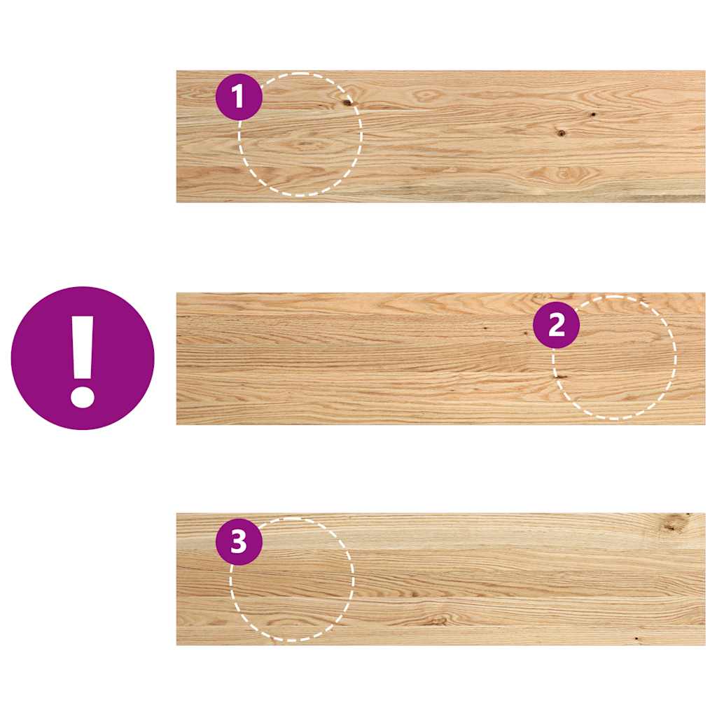 Stair Treads 2 pcs Untreated 100x30x2 cm Solid Wood Oak