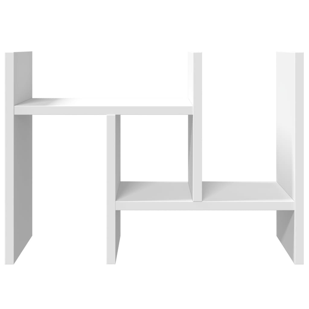 Desk Organiser White 34,5 x 15,5 x 35,5 cm Engineered Wood
