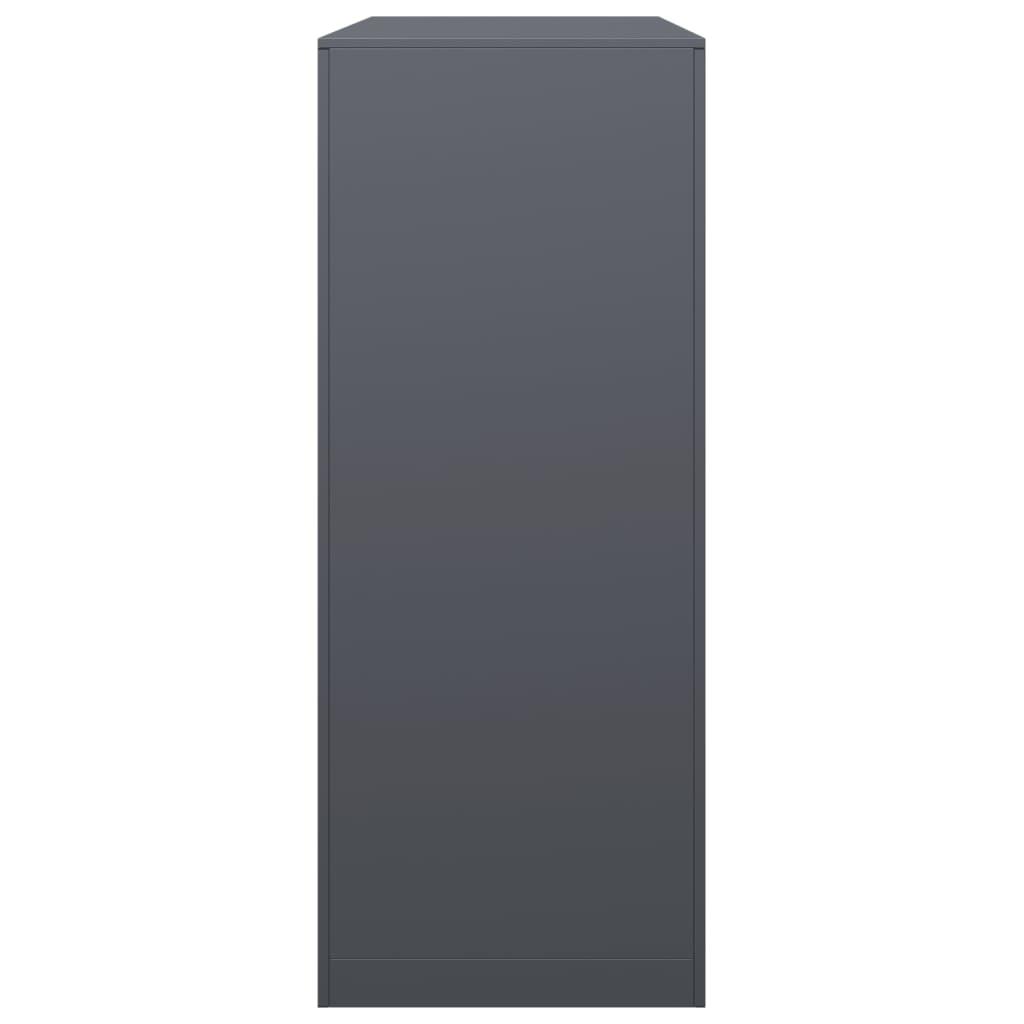 Firewood Rack Anthracite 100x40x100 cm Steel