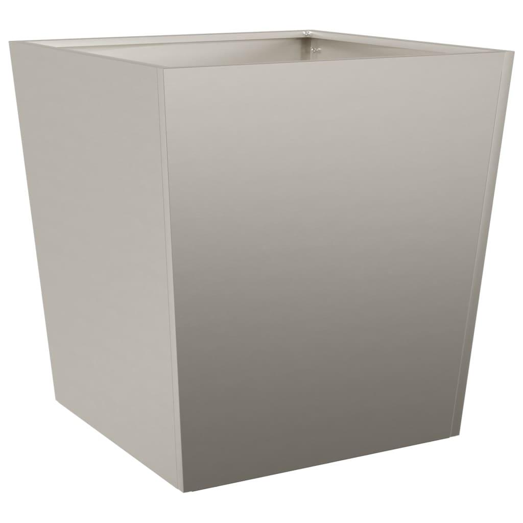 Garden Planters 2 pcs 50x50x50 cm Weathering Steel