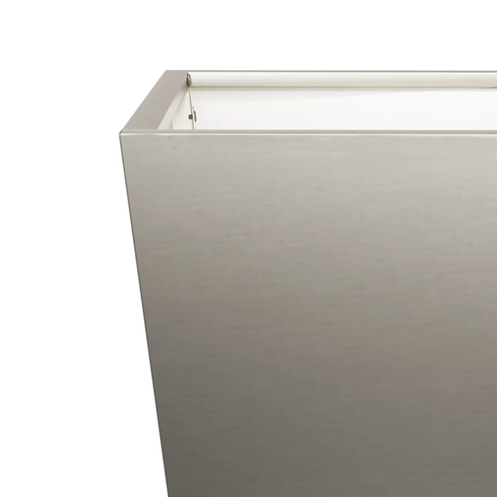 Garden Planters 2 pcs 50x50x50 cm Weathering Steel