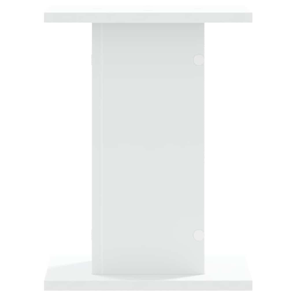 Speaker Stands 2 pcs White 30x30x40 cm Engineered Wood