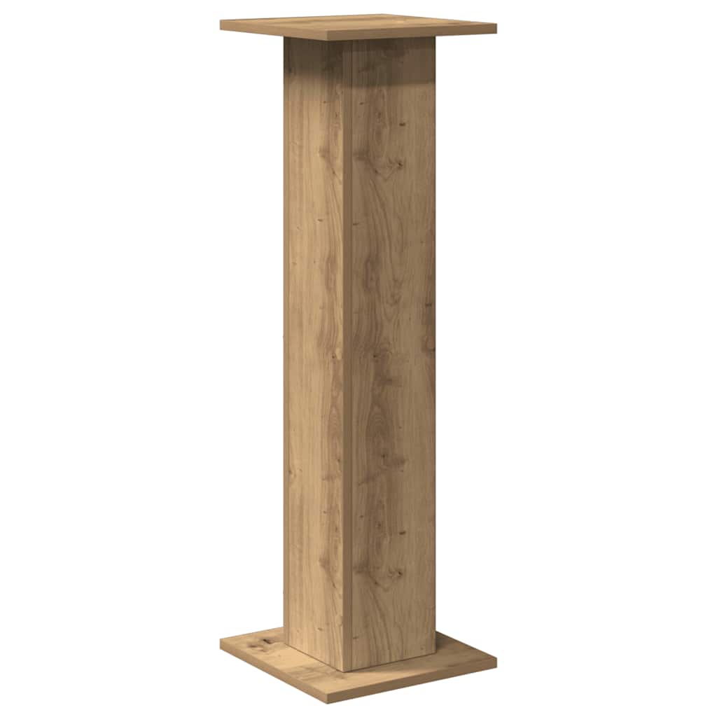 Speaker Stands 2 pcs Artisan Oak 30x30x95 cm Engineered Wood