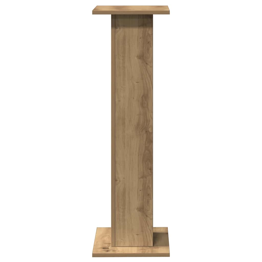 Speaker Stands 2 pcs Artisan Oak 30x30x95 cm Engineered Wood