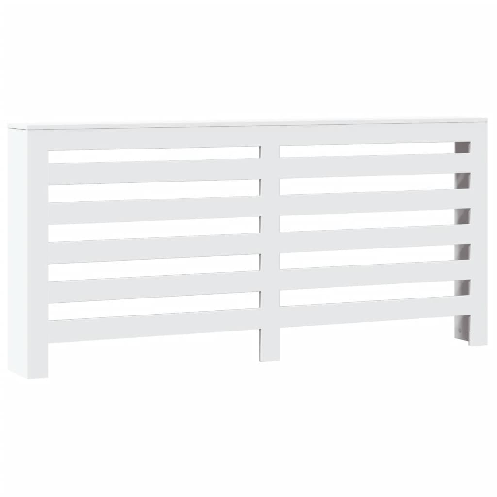 Radiator Cover White 175 x 20 x 82 cm Engineered Wood