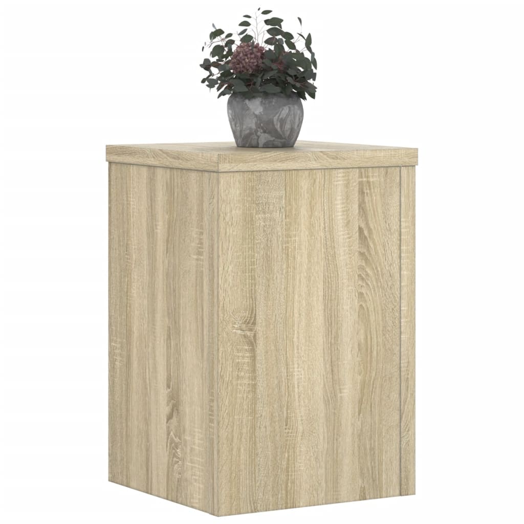 Plant Stand 2 pcs Sonoma Oak 20 x 20 x 30 cm Engineered Wood