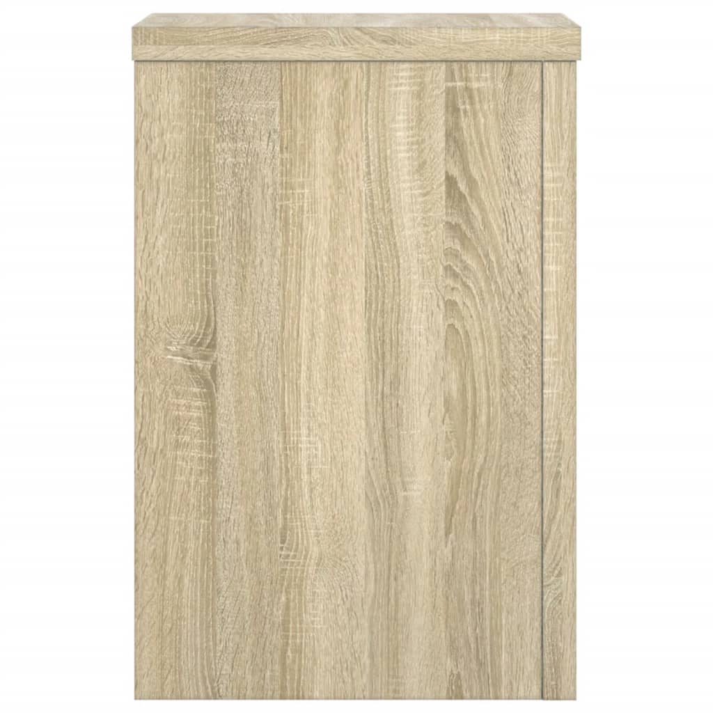 Plant Stand 2 pcs Sonoma Oak 20 x 20 x 30 cm Engineered Wood