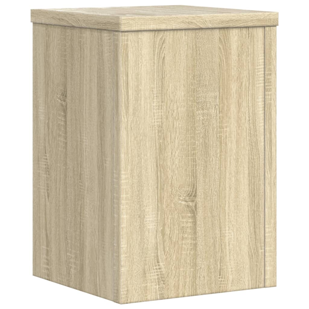 Plant Stand 2 pcs Sonoma Oak 20 x 20 x 30 cm Engineered Wood