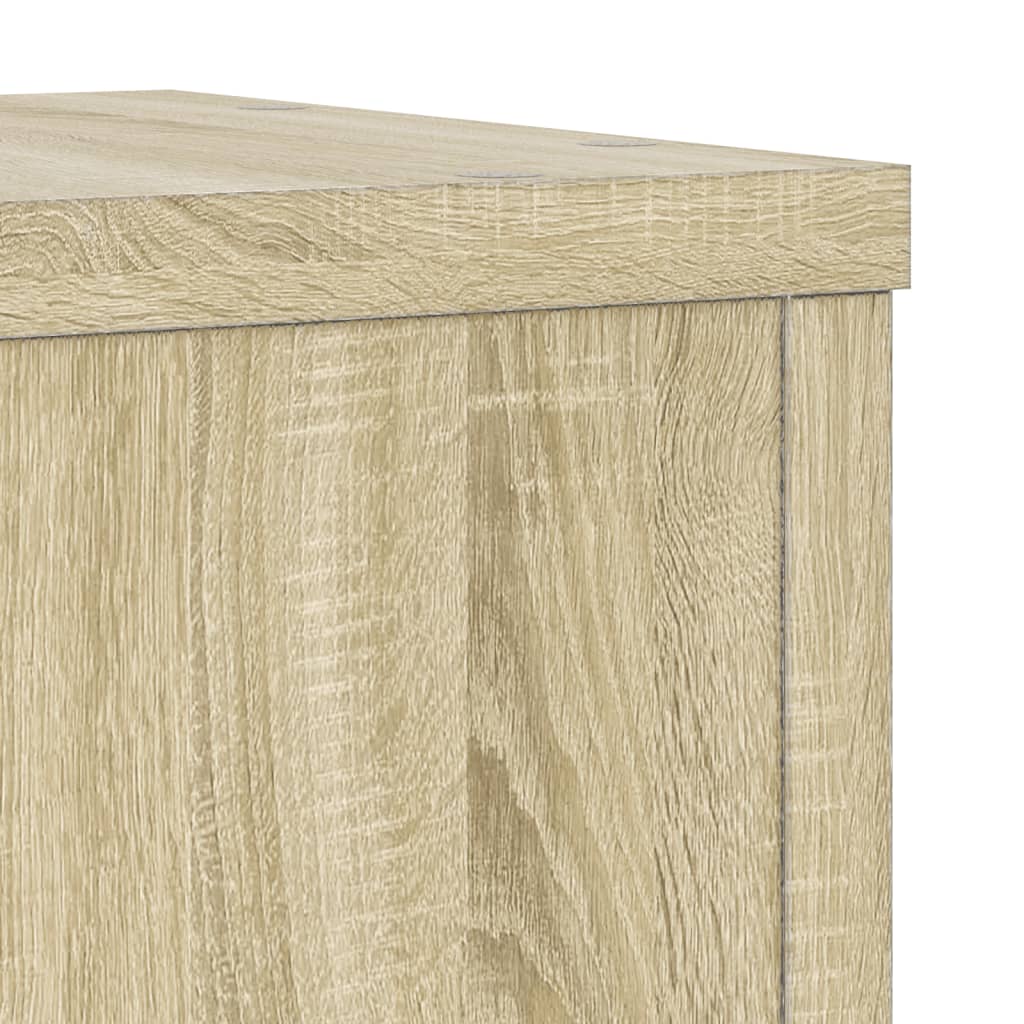 Plant Stand 2 pcs Sonoma Oak 20 x 20 x 30 cm Engineered Wood