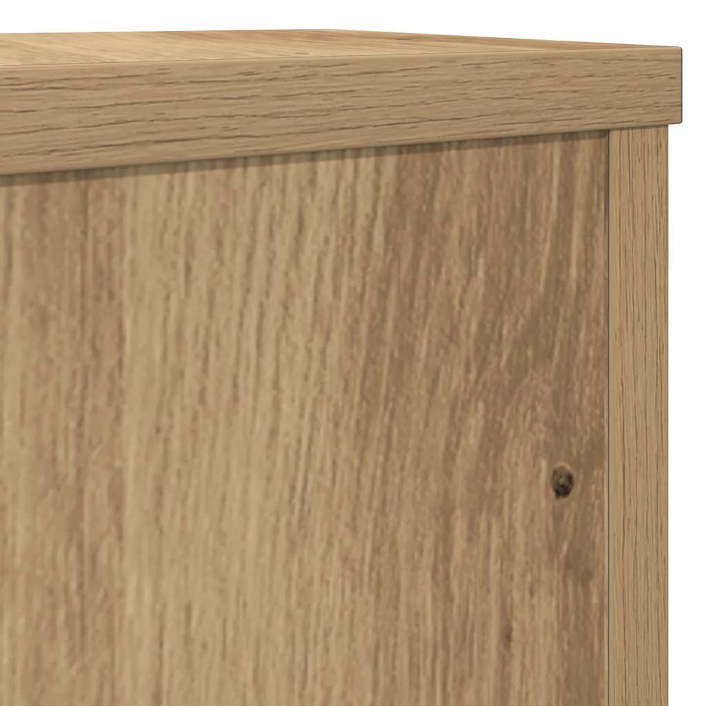 Plant Stands 2 pcs Artisan Oak 20x20x30 cm Engineered Wood