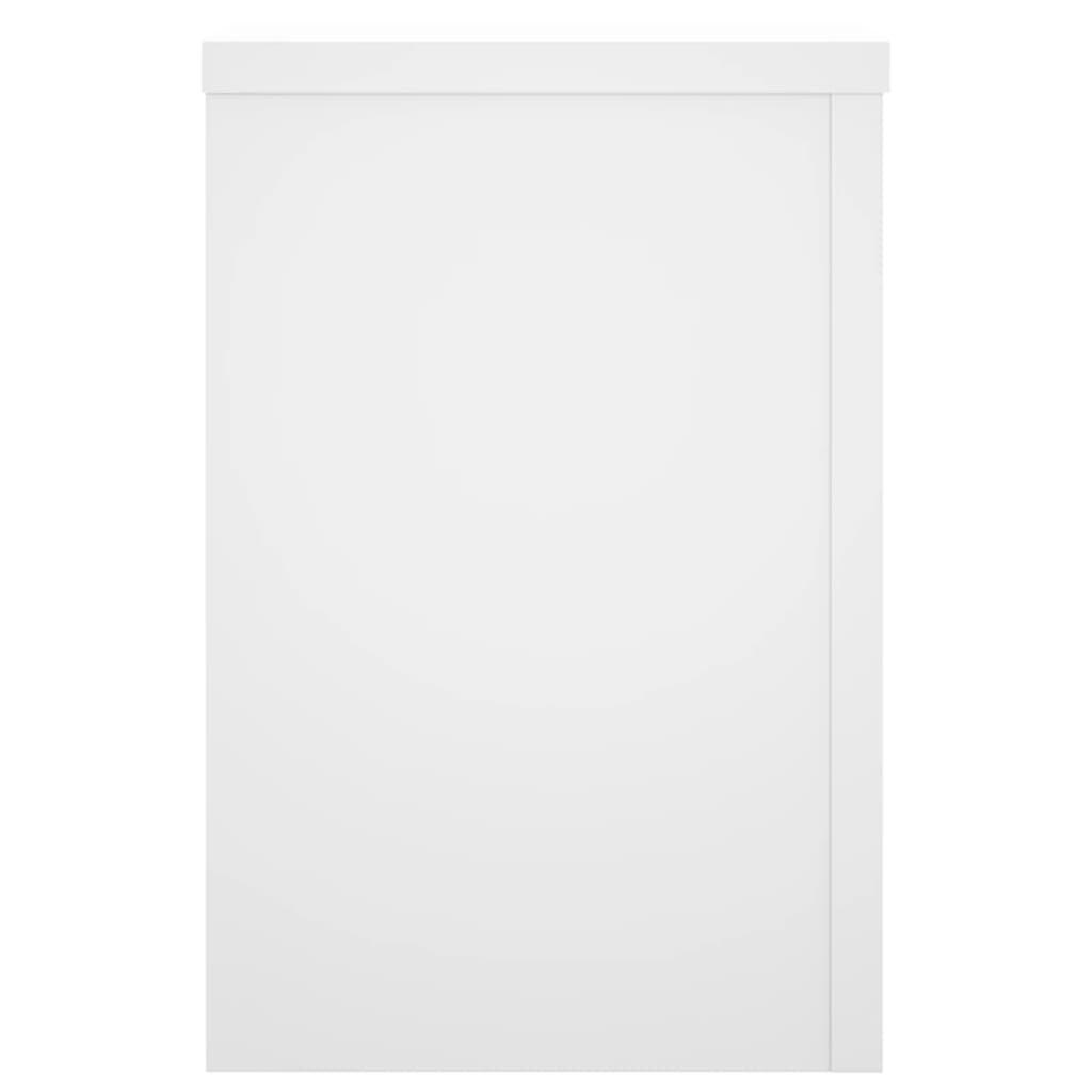 Plant Stands 2 pcs White 25x25x35 cm Engineered Wood