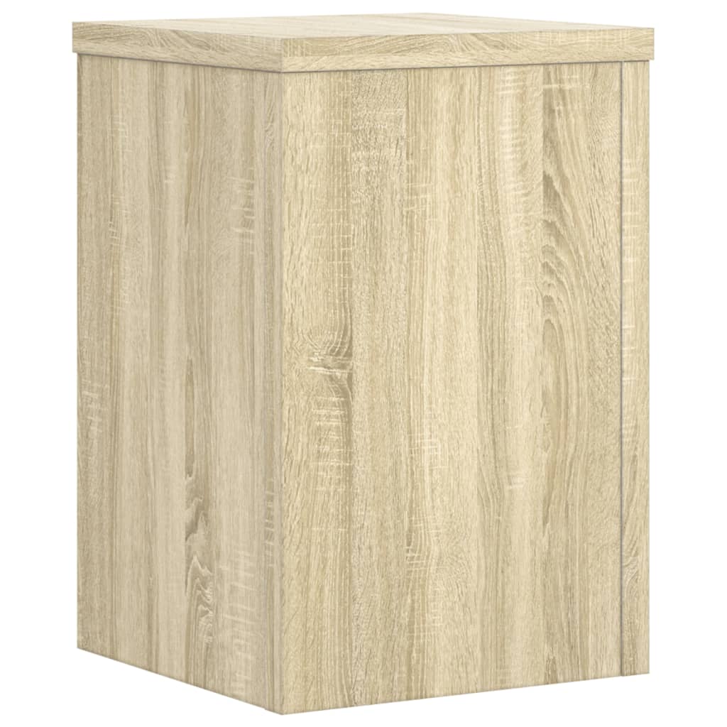 Plant Stand 2 pcs Sonoma Oak 25 x 25 x 35 cm Engineered Wood