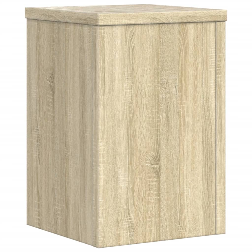 Plant Stand 2 pcs Sonoma Oak 25 x 25 x 35 cm Engineered Wood