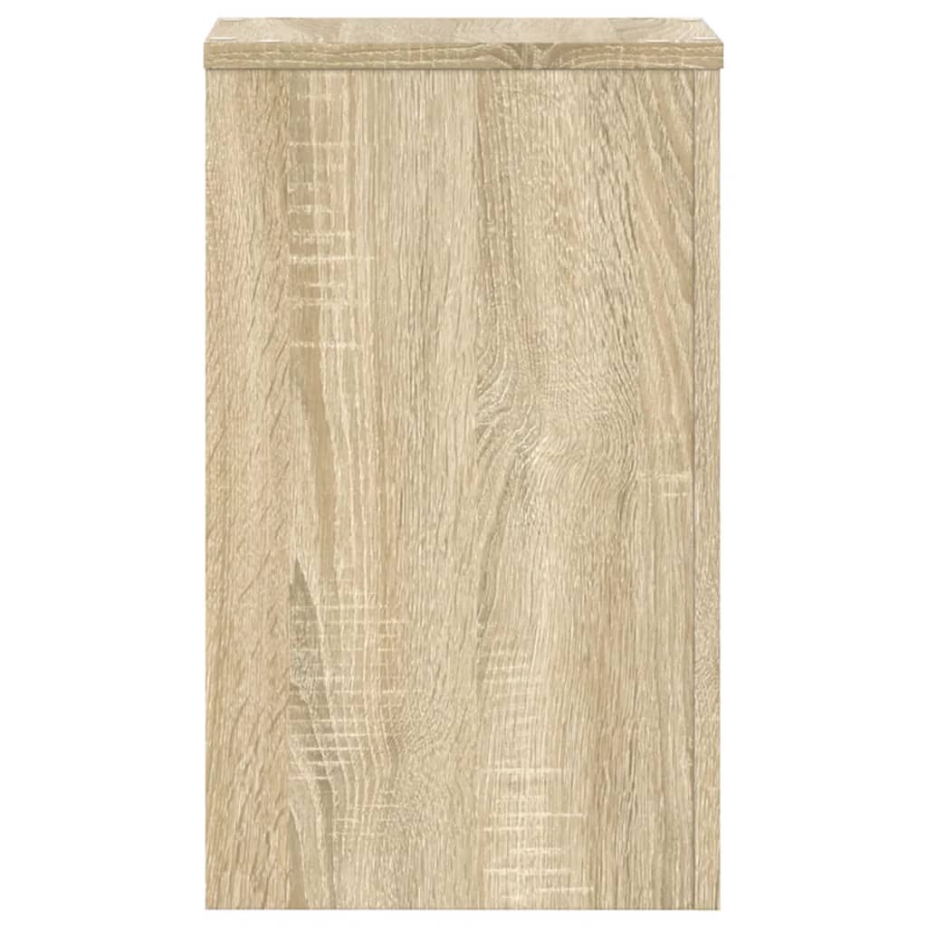 Plant Stand 2 pcs Sonoma Oak 30 x 30 x 50 cm Engineered Wood