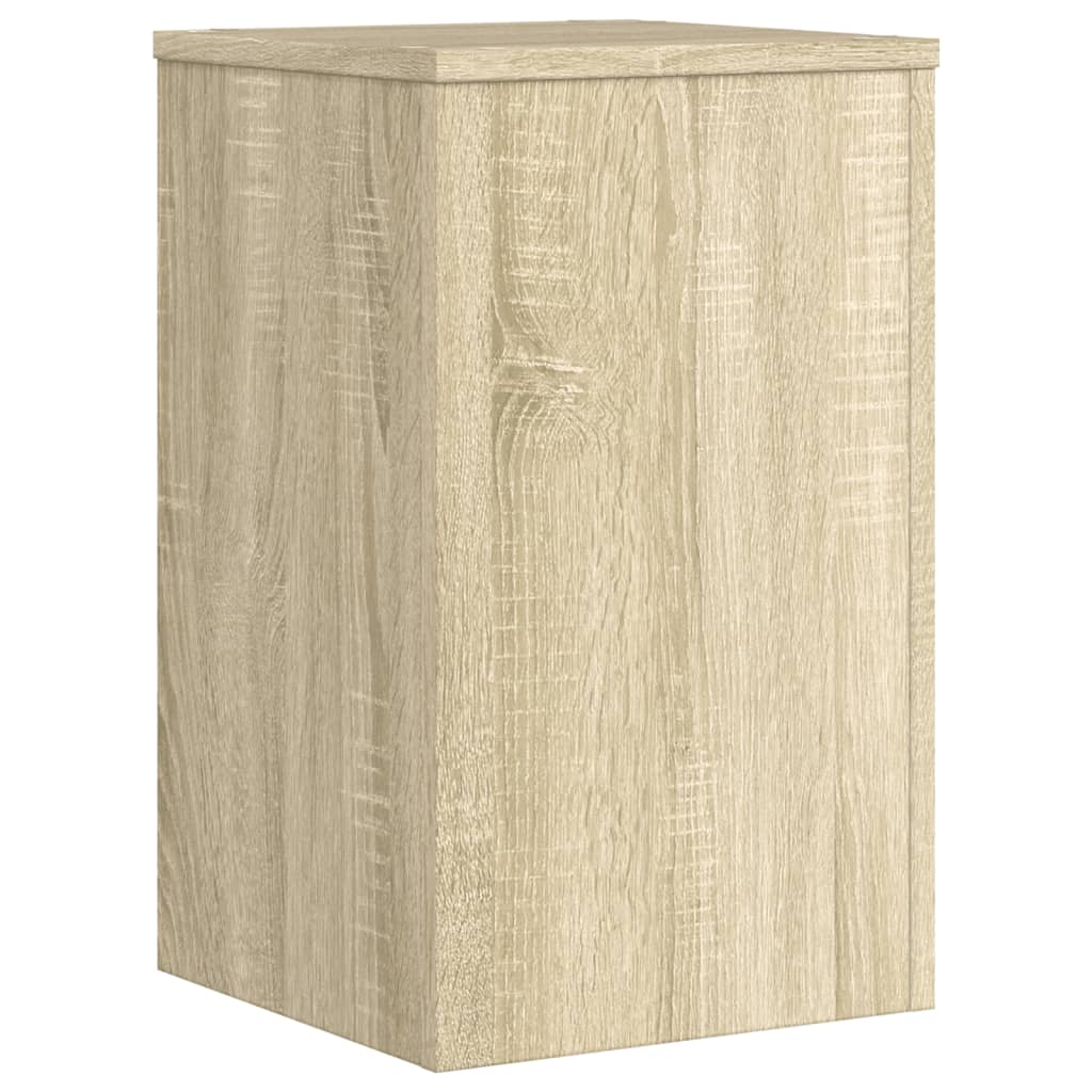 Plant Stand 2 pcs Sonoma Oak 30 x 30 x 50 cm Engineered Wood