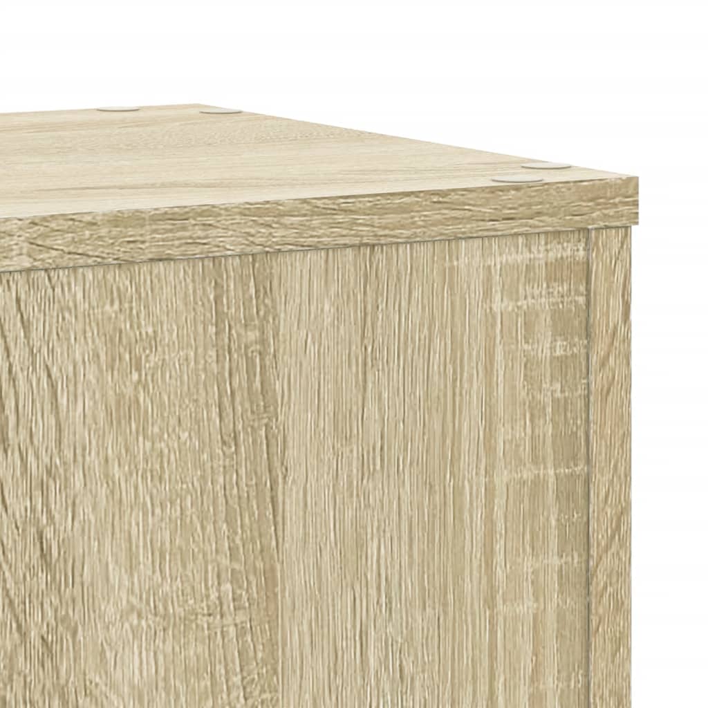 Plant Stand 2 pcs Sonoma Oak 30 x 30 x 50 cm Engineered Wood