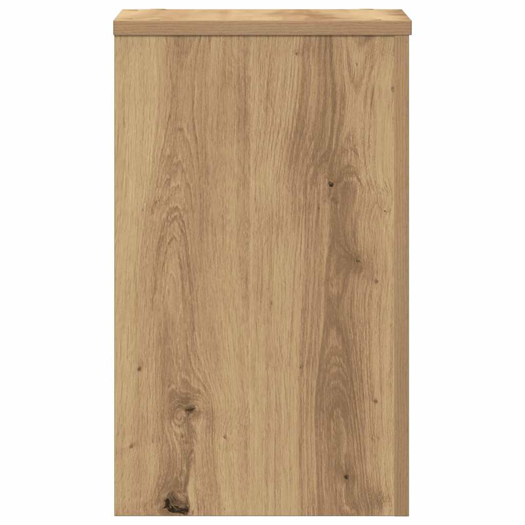 Plant Stands 2 pcs Artisan Oak 30x30x50 cm Engineered Wood