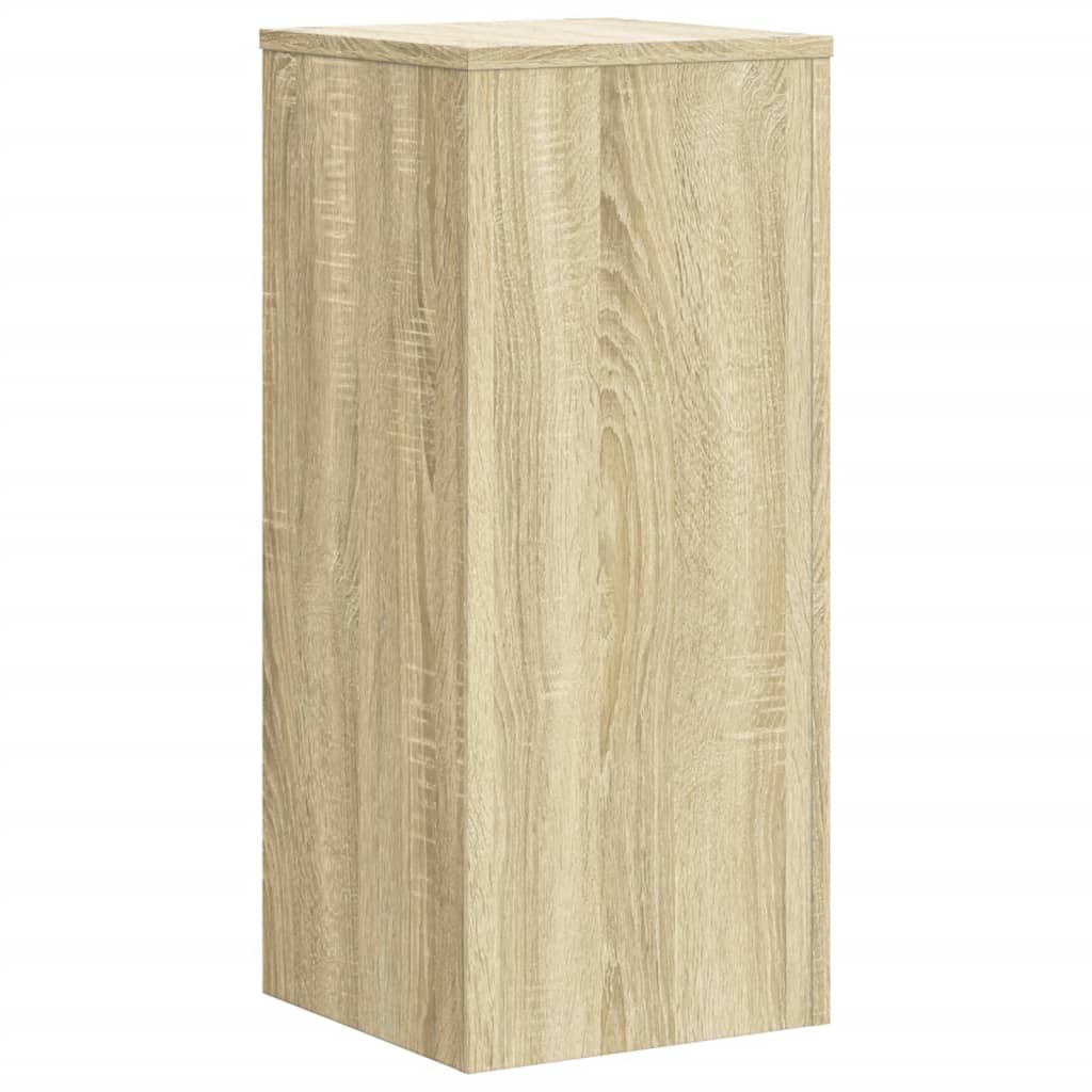 Plant Stands 2 pcs Sonoma Oak 30x30x70 cm Engineered Wood