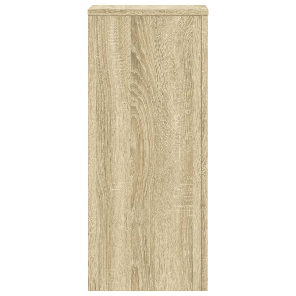Plant Stand 2 pcs Sonoma Oak 30 x 30 x 70 cm Engineered Wood