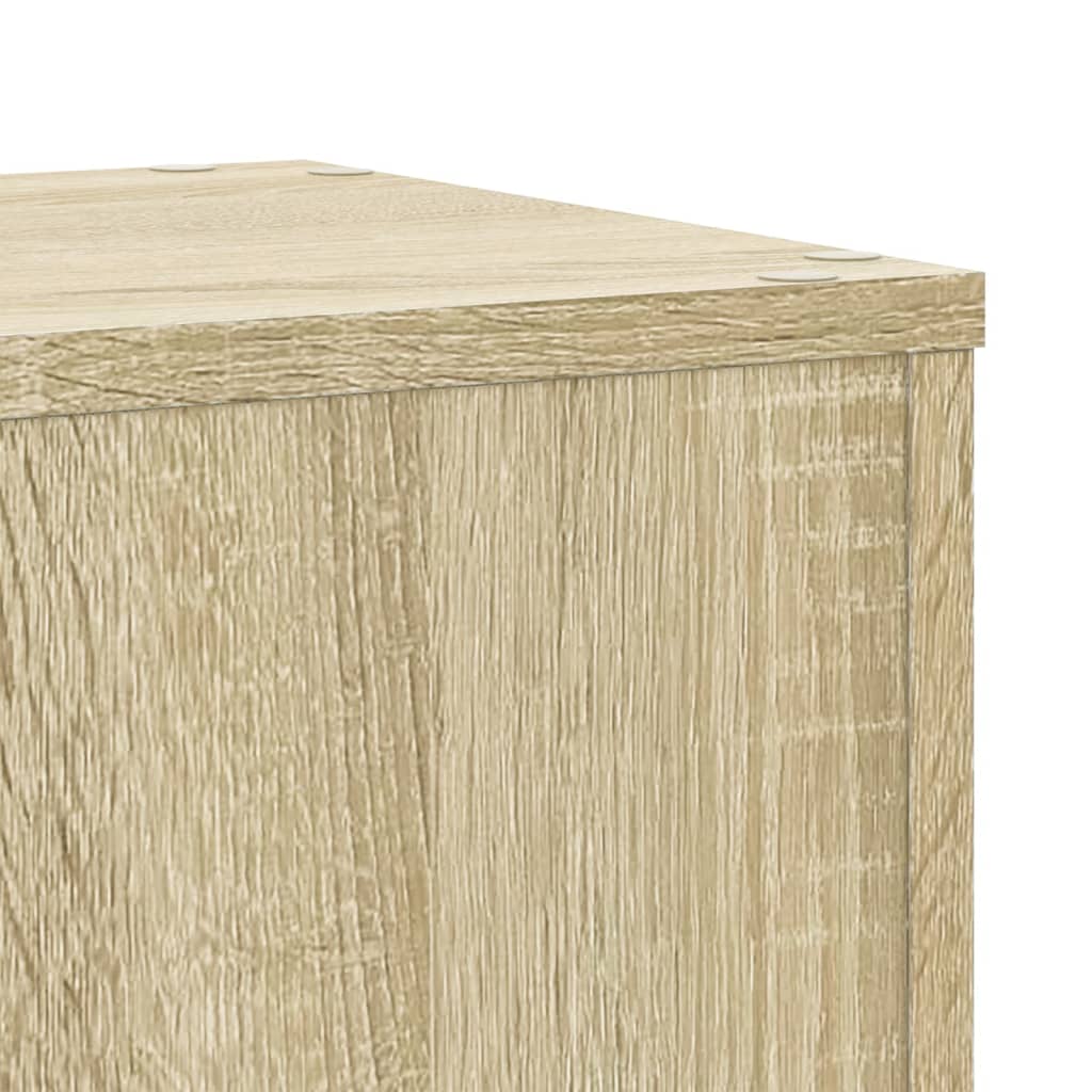 Plant Stand 2 pcs Sonoma Oak 30 x 30 x 70 cm Engineered Wood