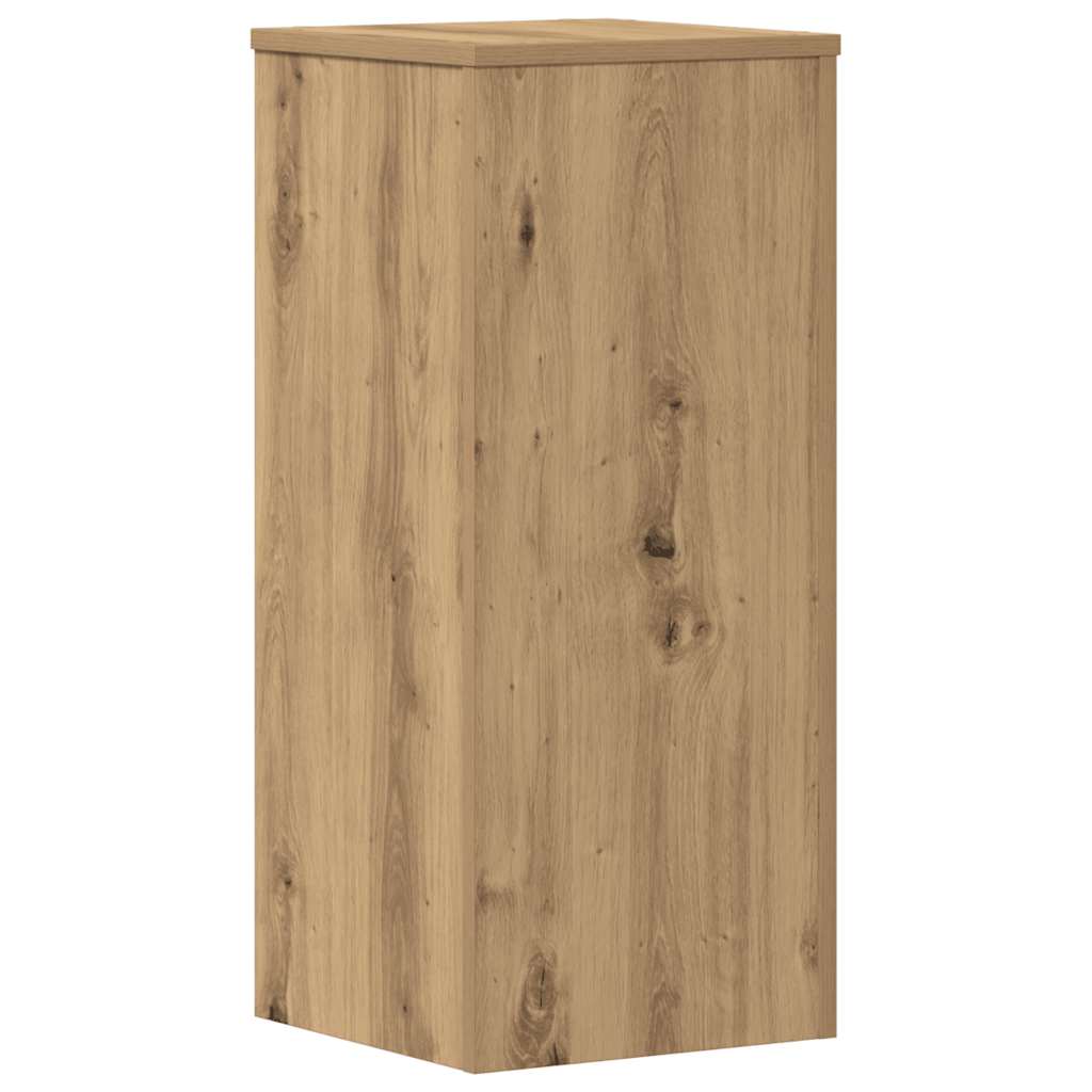Plant Stand 2 pcs Oak 30 x 30 x 70 cm Engineered Wood