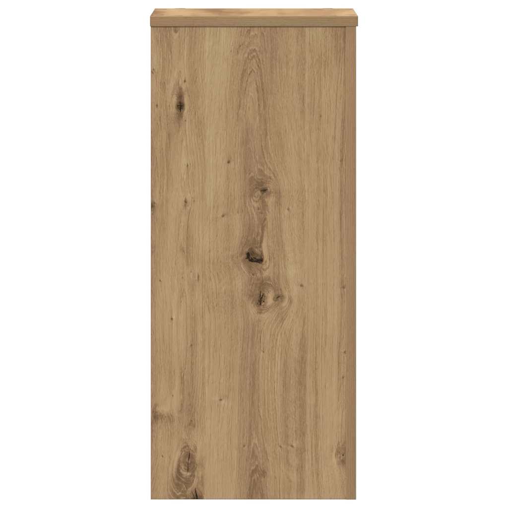 Plant Stand 2 pcs Oak 30 x 30 x 70 cm Engineered Wood