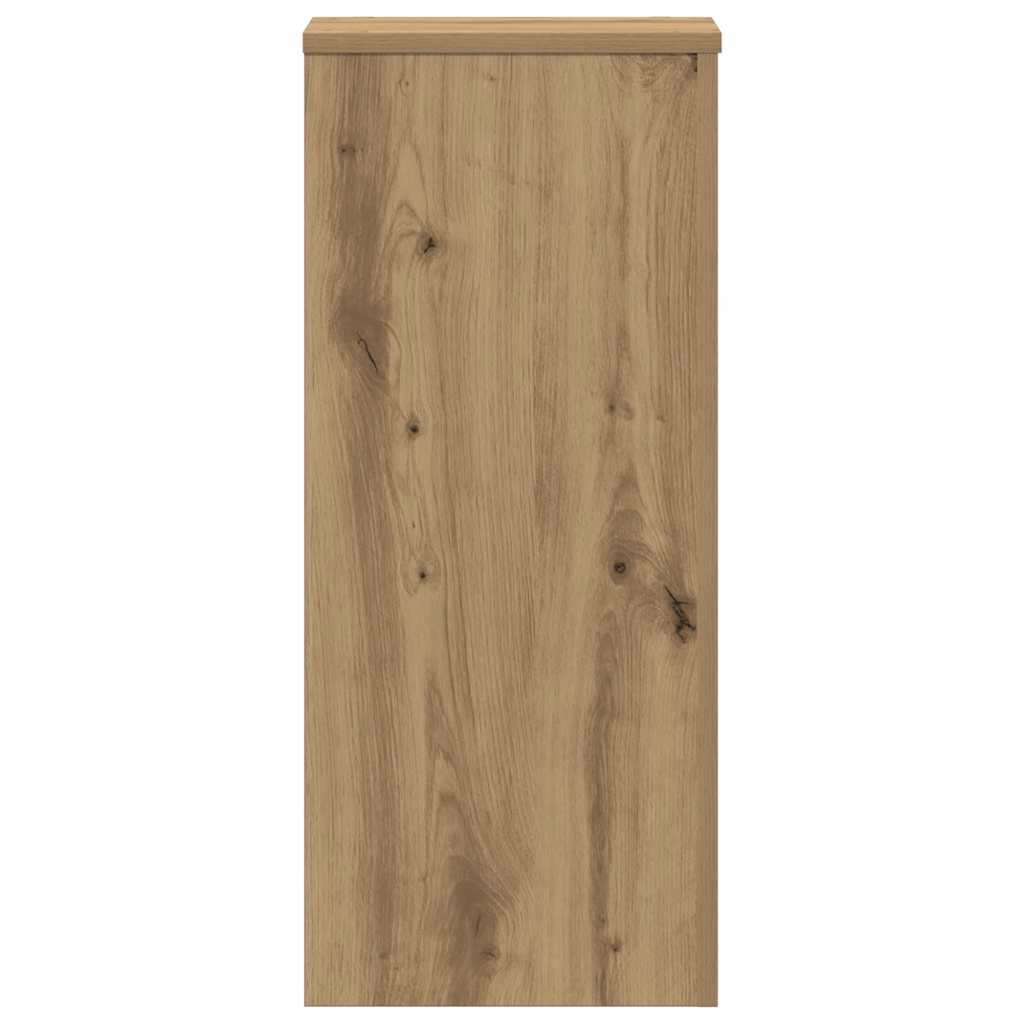 Plant Stand 2 pcs Oak 30 x 30 x 70 cm Engineered Wood
