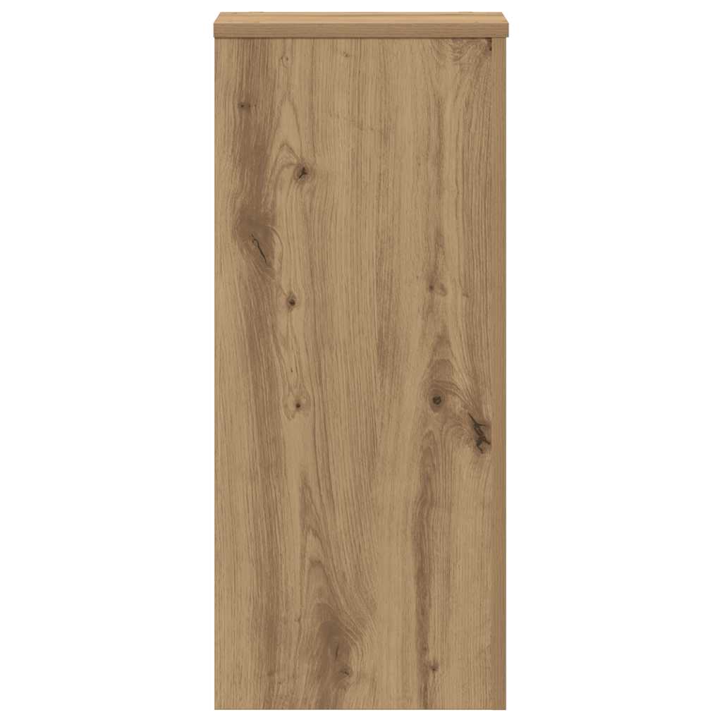 Plant Stand 2 pcs Oak 30 x 30 x 70 cm Engineered Wood