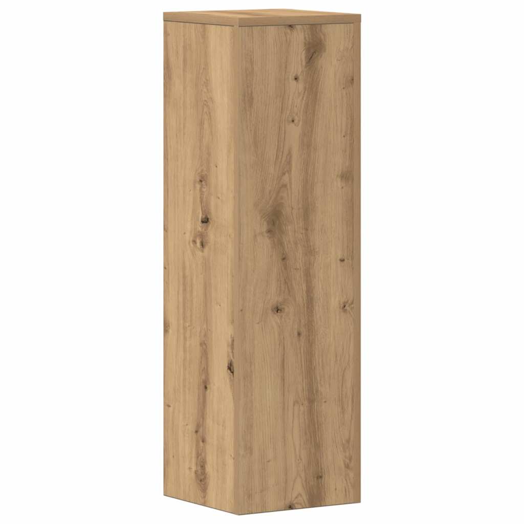 Plant Stands 2 pcs Artisan Oak 25x25x80 cm Engineered Wood