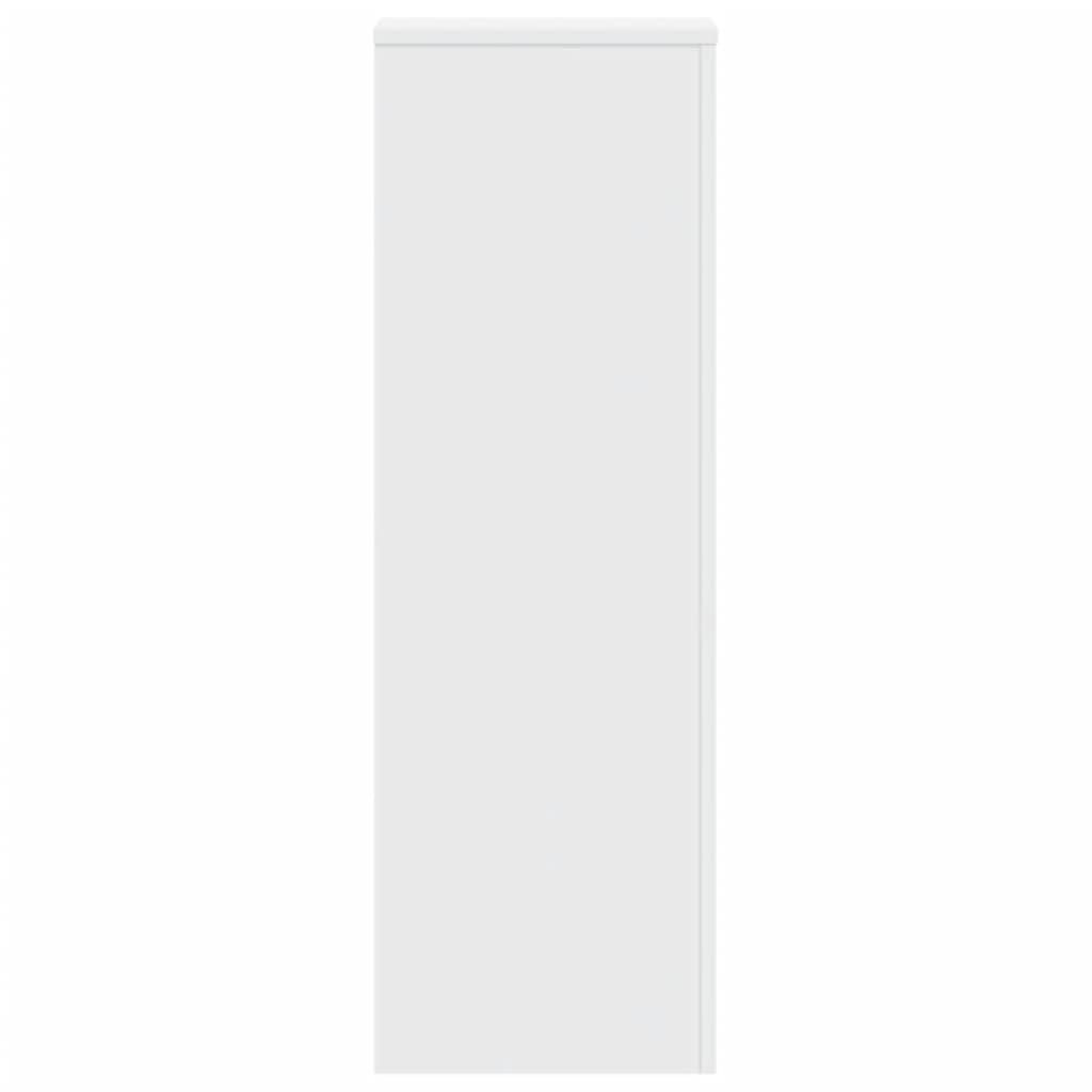 Plant Stand White 33x33x100 cm Engineered Wood