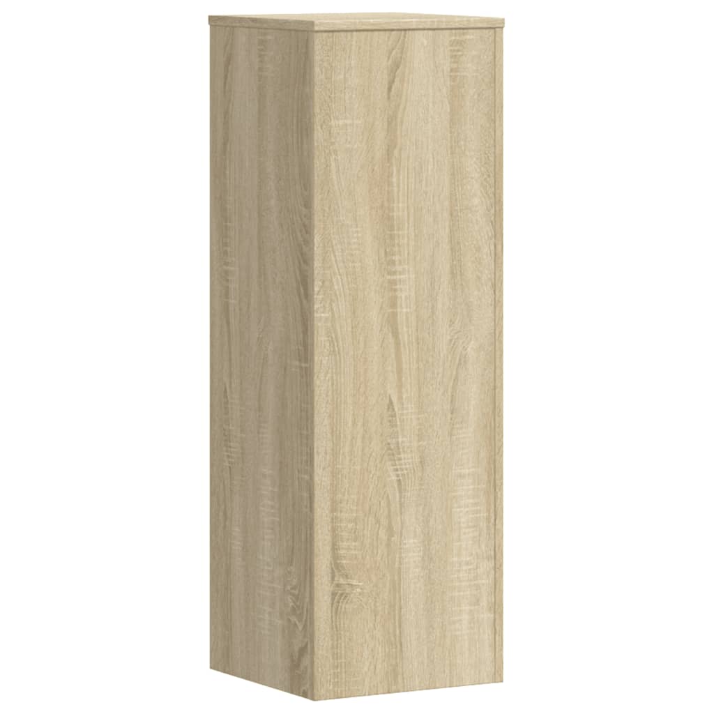 Plant Stand Sonoma Oak 33x33x100 cm Engineered Wood