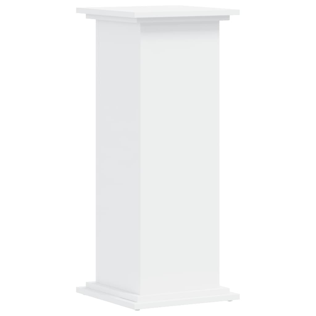 Plant Stand White 33 x 33 x 80 cm Engineered wood