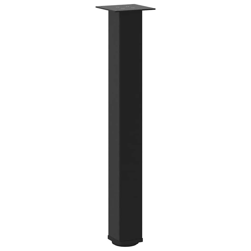 Console Table Legs 4 pcs Black 72-74 cm Steel