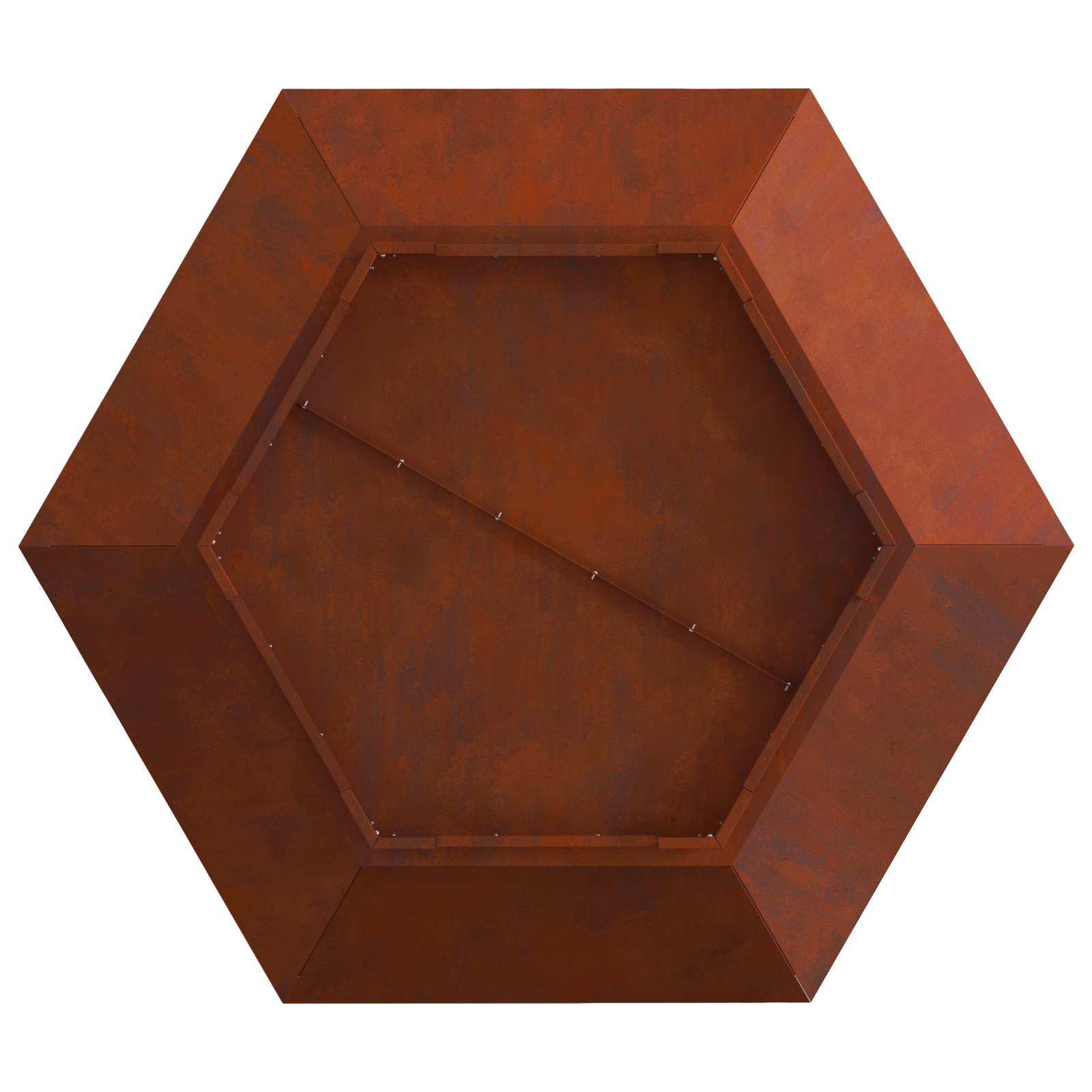 Fire Bowl Rusty 100 x 100 x 28 cm