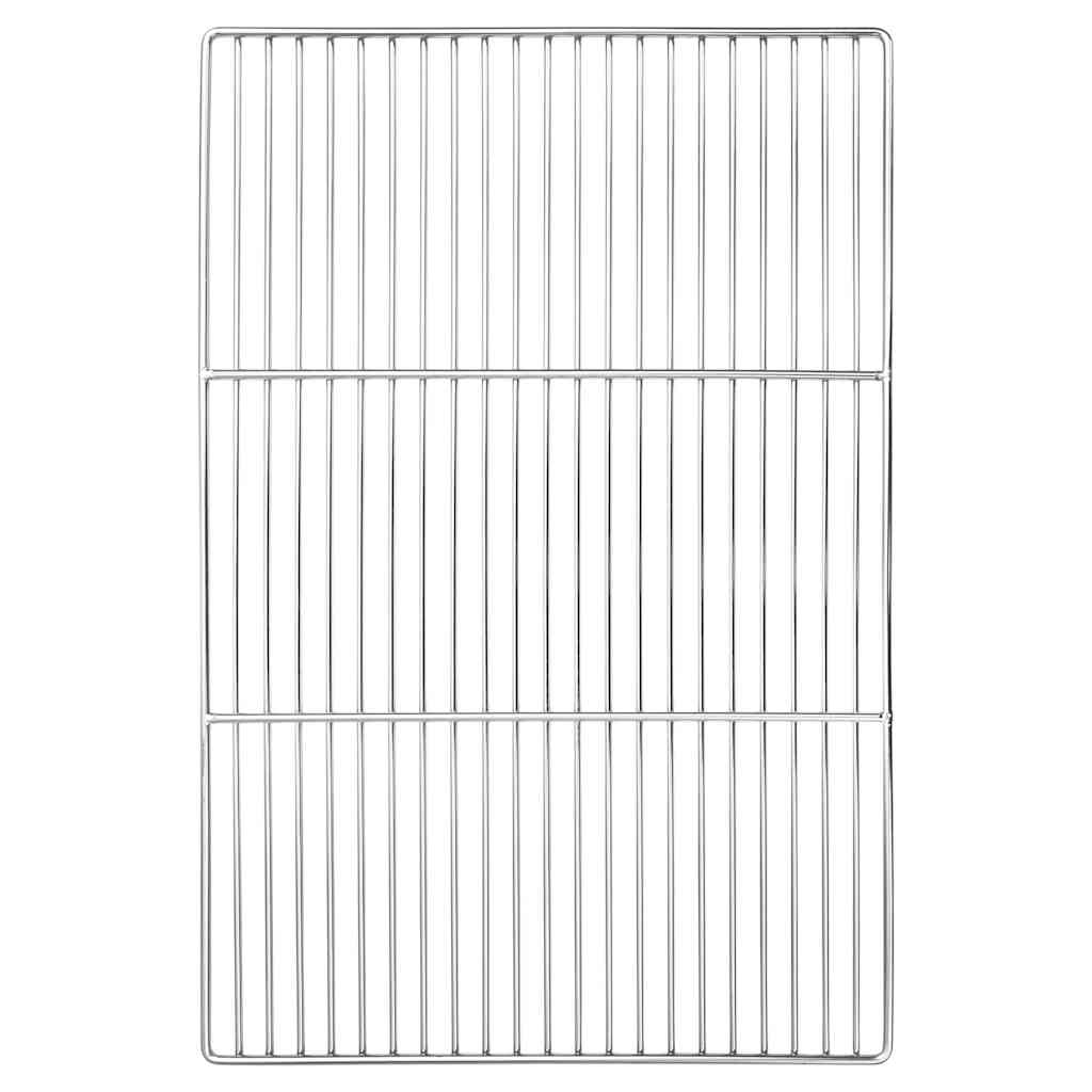 Grill Grate 60 x 40 cm Stainless Steel Silver