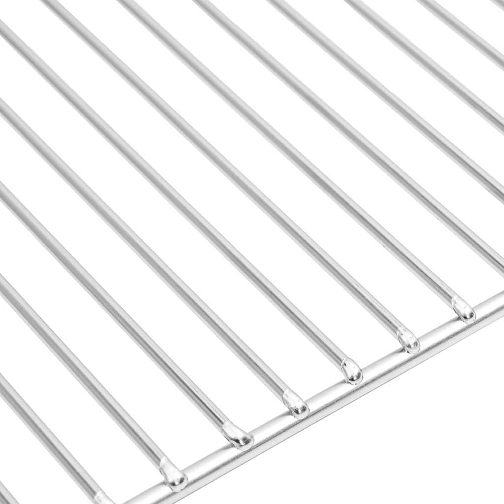Grill Grate 67 x 40 cm Stainless Steel Silver