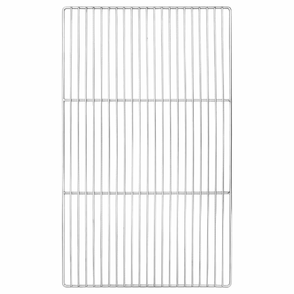 Grill Grate 67 x 40 cm Stainless Steel Silver