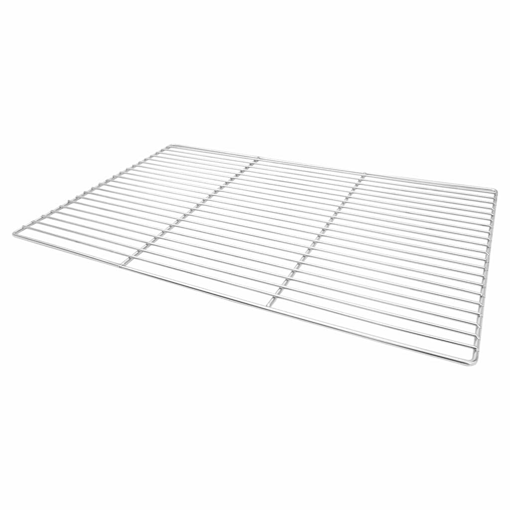 Grill Grate 67 x 40 cm Stainless Steel Silver