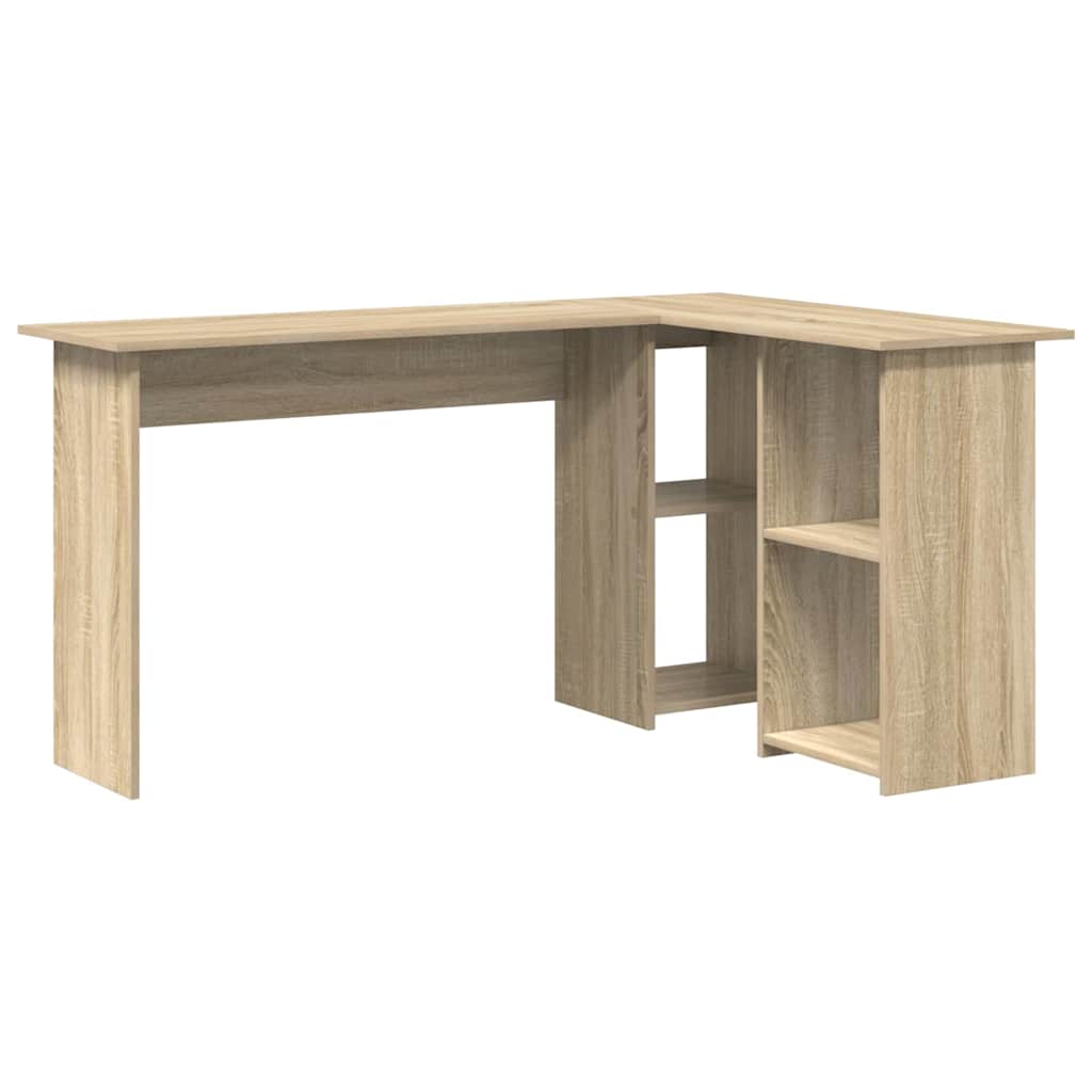 Desk Sonoma Oak 142 x 102 x 73 cm Engineered Wood