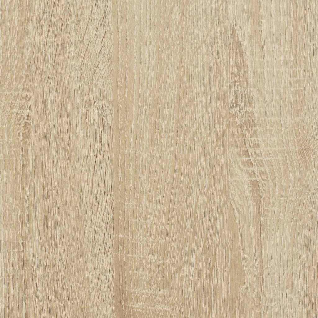 Desk Sonoma Oak 142 x 102 x 73 cm Engineered Wood