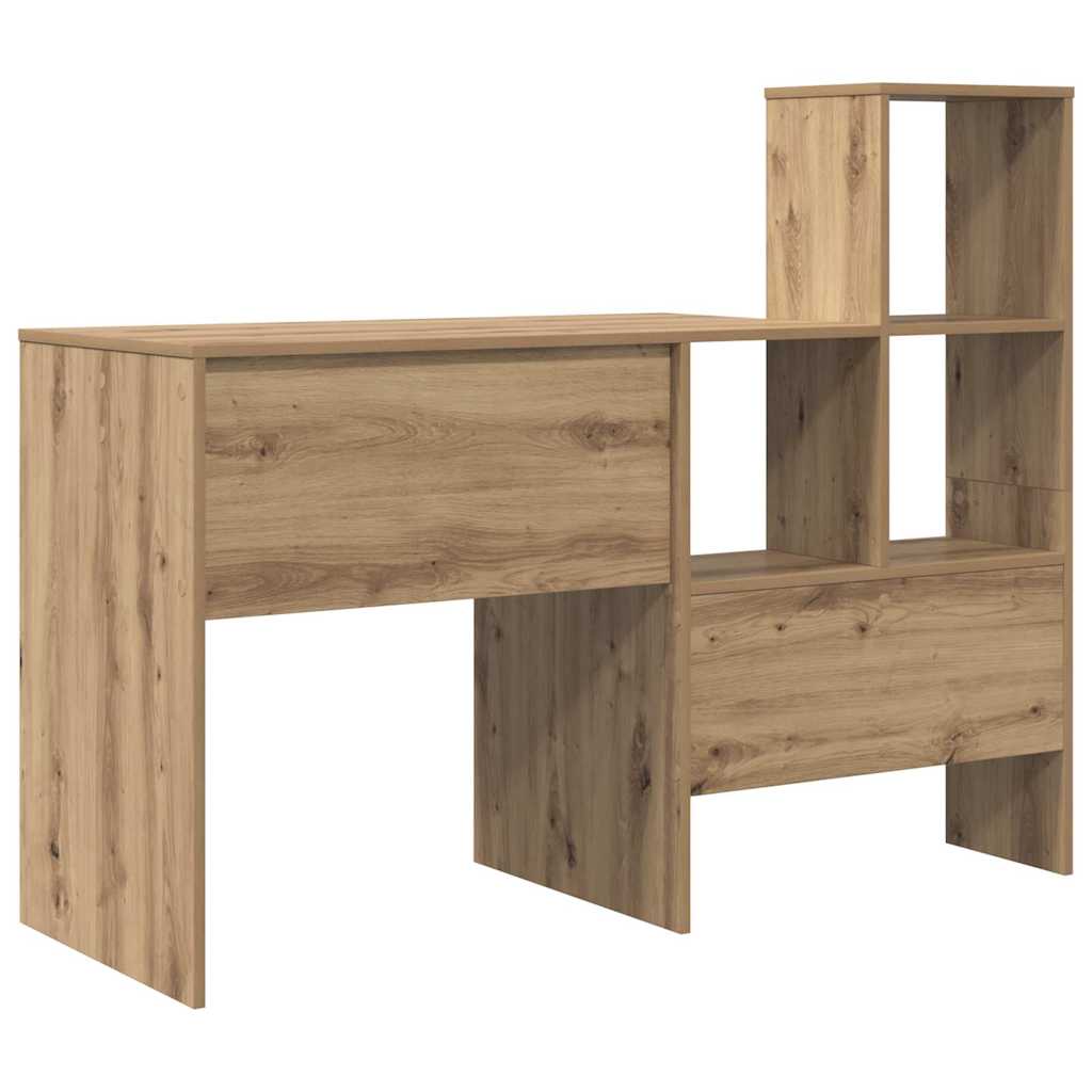 Desk Artisan Oak Engineered Wood 131,5 x 50 x 106,5 cm