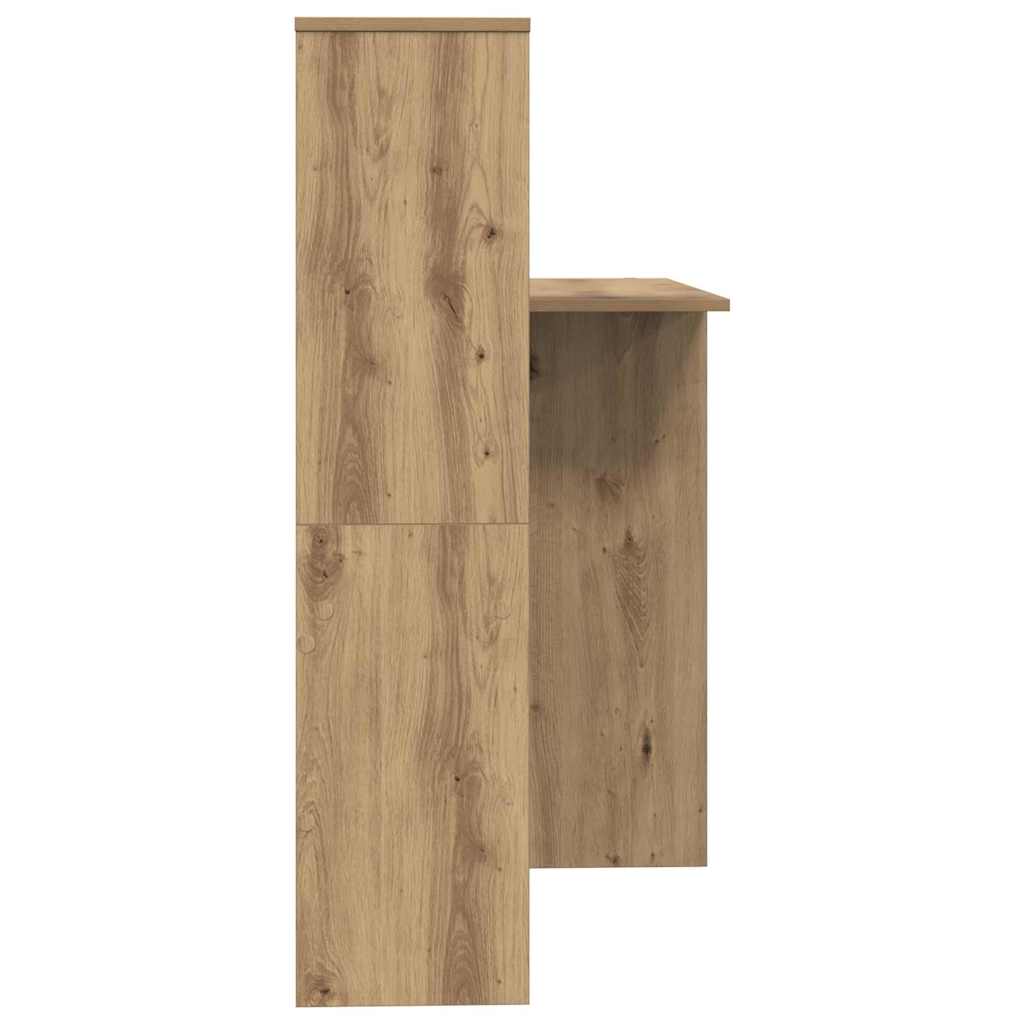 Desk Artisan Oak Engineered Wood 131,5 x 50 x 106,5 cm