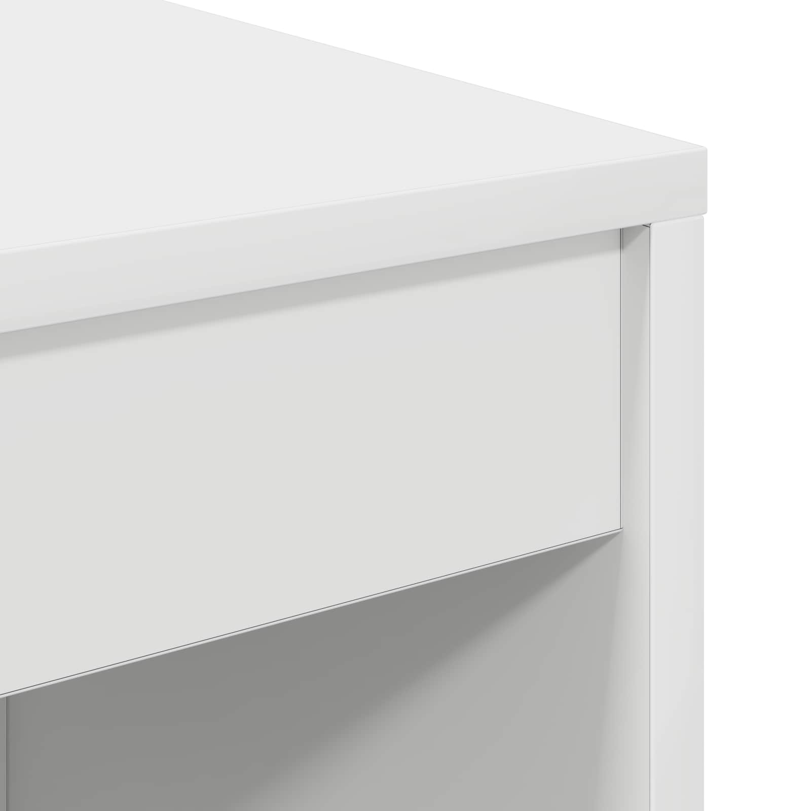 Desk White 70 x 40 x 76 cm