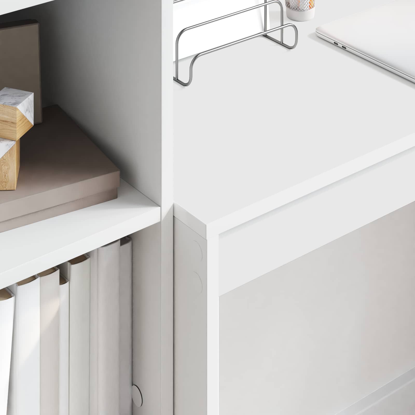 Desk White 100 x 40 x 76 cm