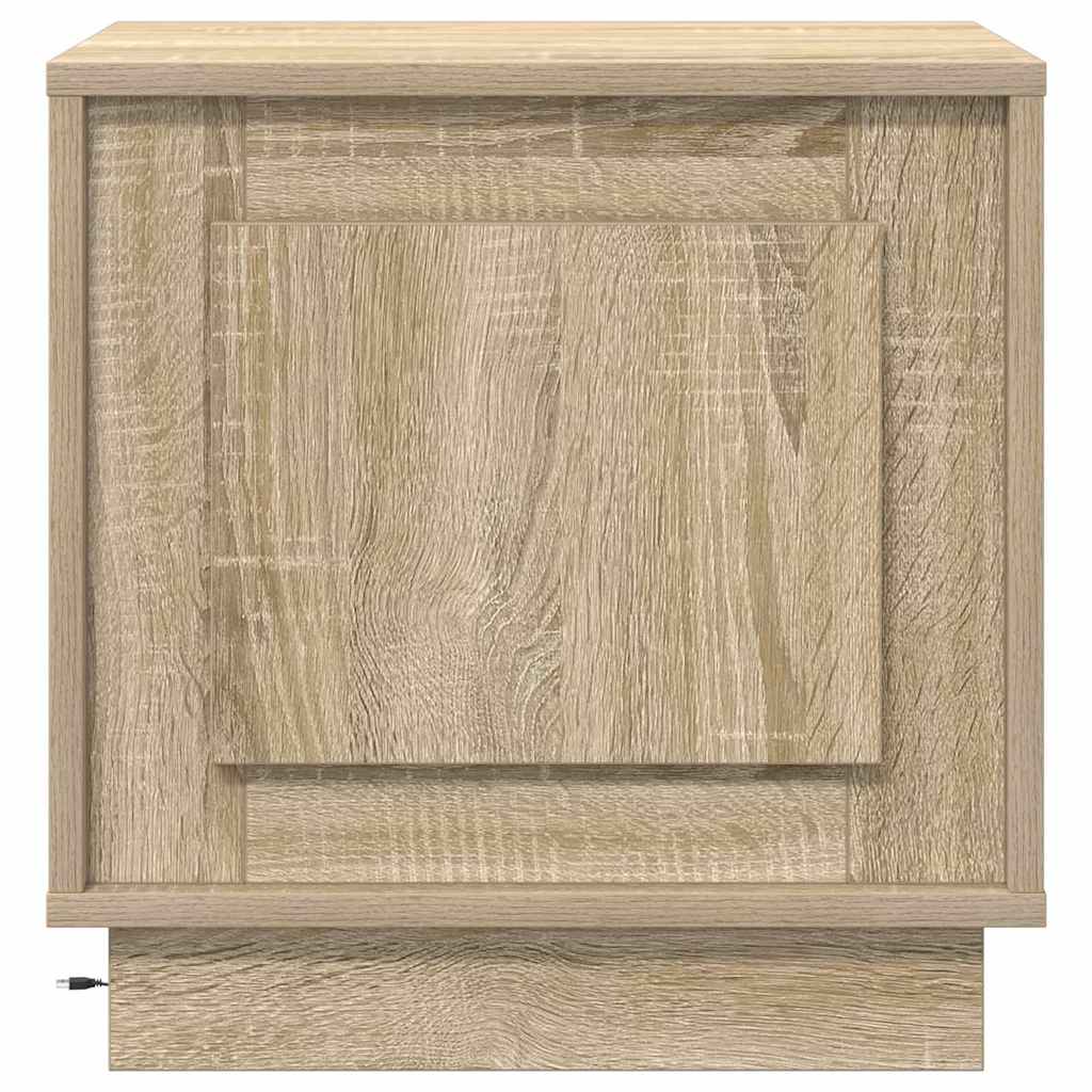 Bedside Cabinet 2 pcs Sonoma Oak 44 x 34,5 x 45 cm