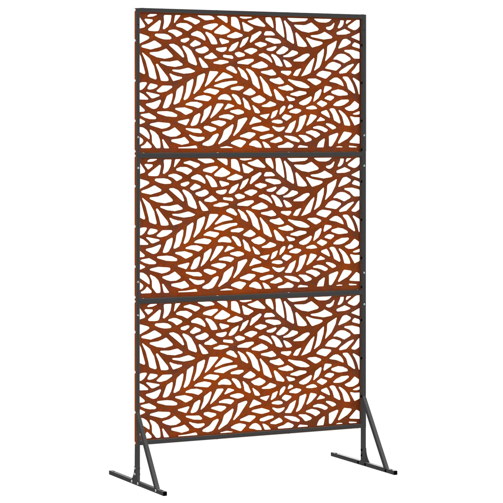 Privacy Screen Grey 100 x 50 x 180 cm Weathering Steel