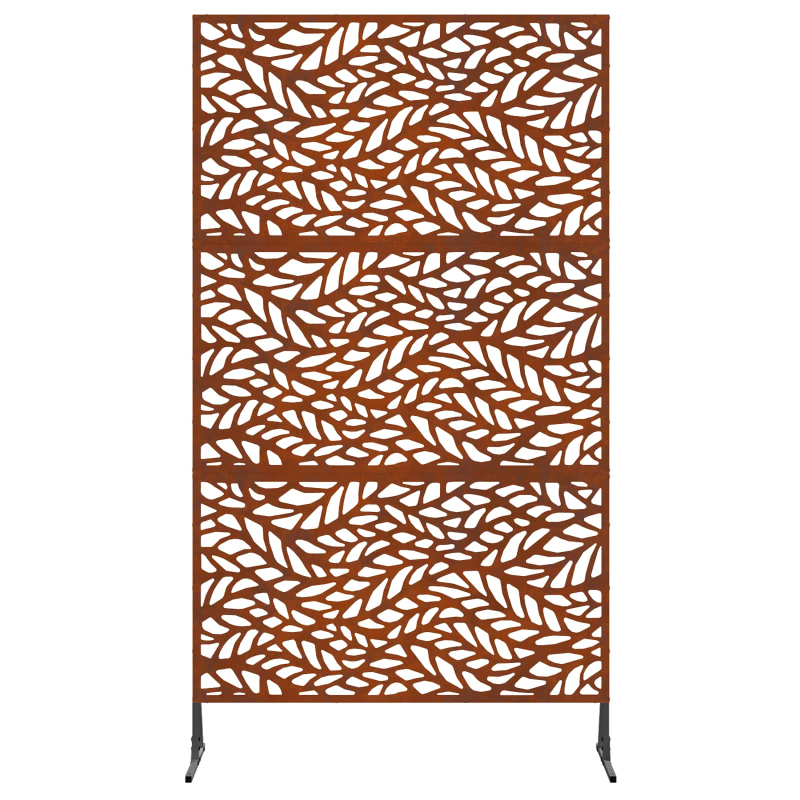 Privacy Screen Grey 100 x 50 x 180 cm Weathering Steel