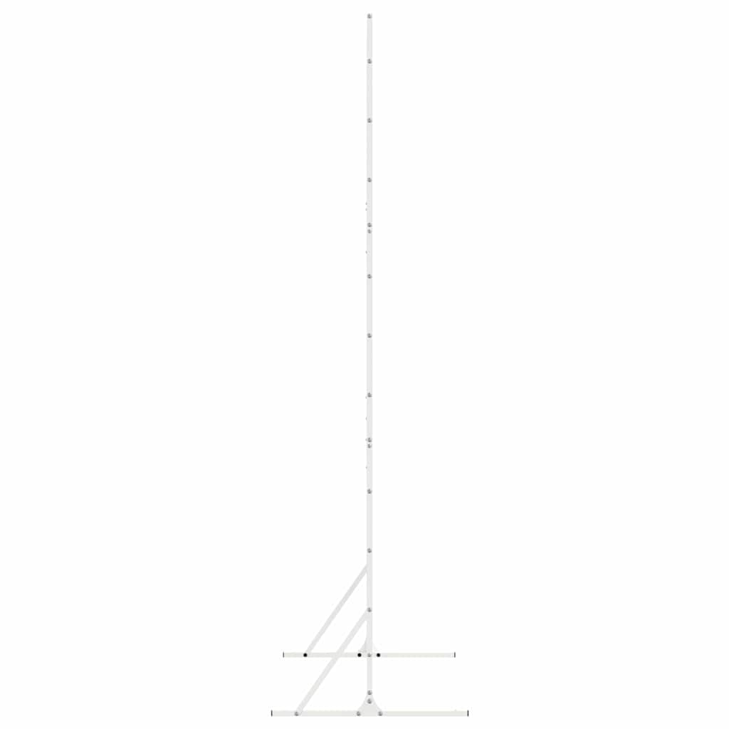 Privacy Screen 100 x 50 x 180 cm Steel White