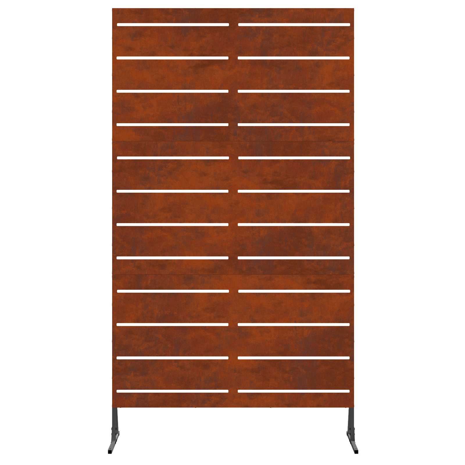 Privacy Screen Grey 100 x 50 x 180 cm Weathering Steel