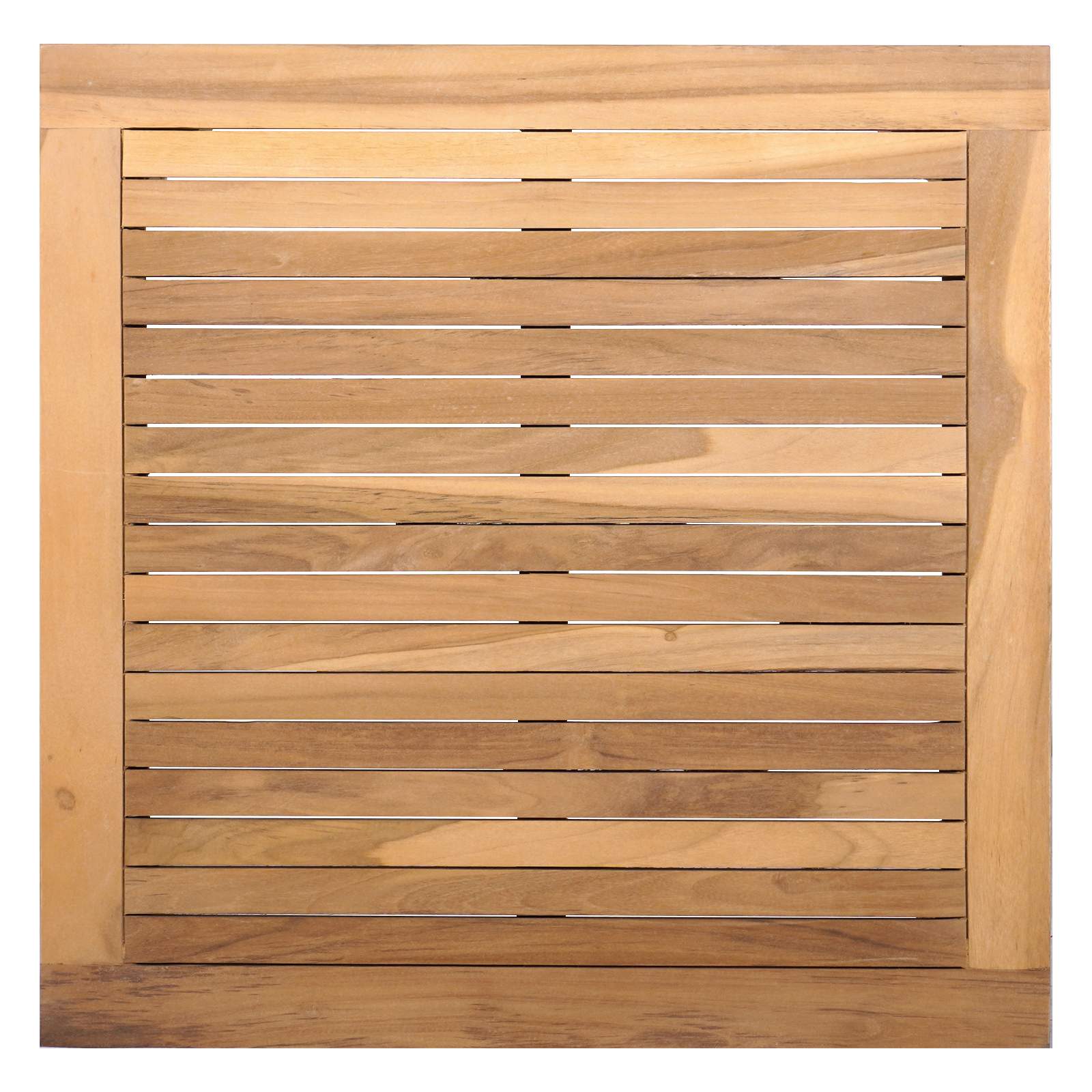 Garden Bench and Table Set 2 pcs Grey and Brown Solid Teak wood